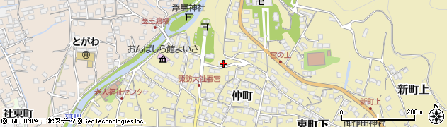 長野県諏訪郡下諏訪町194周辺の地図