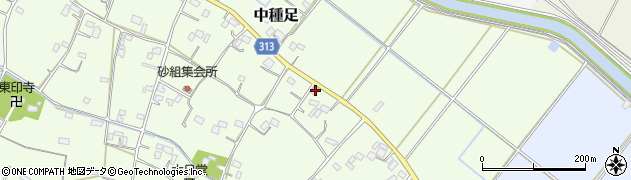 埼玉県加須市中種足714周辺の地図