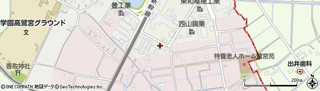 ムサシ化成株式会社周辺の地図