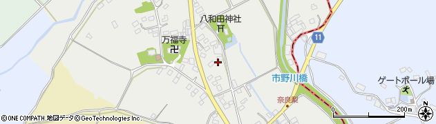 埼玉県比企郡小川町奈良梨935周辺の地図