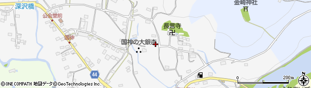 埼玉県秩父郡皆野町国神579周辺の地図