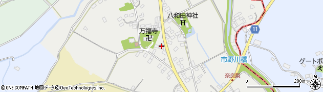 埼玉県比企郡小川町奈良梨933周辺の地図