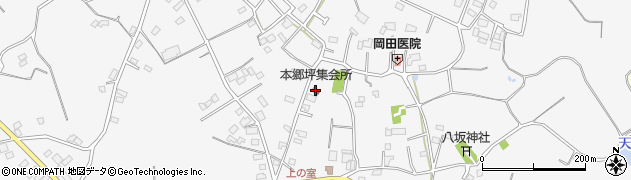 茨城県つくば市上ノ室1285周辺の地図