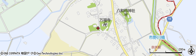 埼玉県比企郡小川町奈良梨830周辺の地図