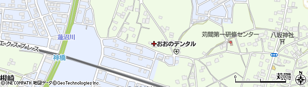 茨城県つくば市苅間1405周辺の地図