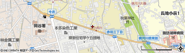 長野県岡谷市7474周辺の地図