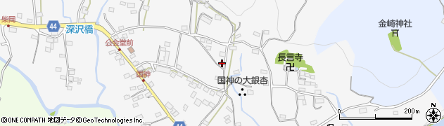埼玉県秩父郡皆野町国神837周辺の地図