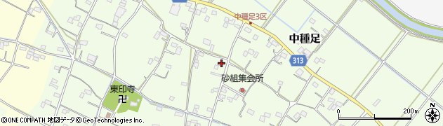 埼玉県加須市中種足1106周辺の地図