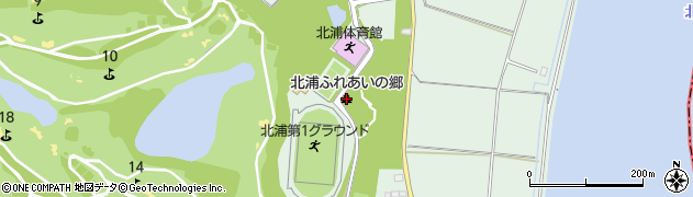 北浦ふれあいの郷周辺の地図