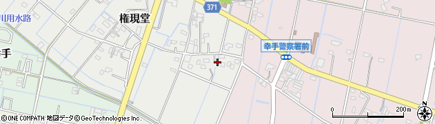 埼玉県幸手市権現堂154周辺の地図