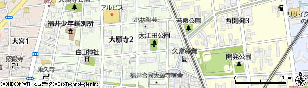 大江田公園周辺の地図