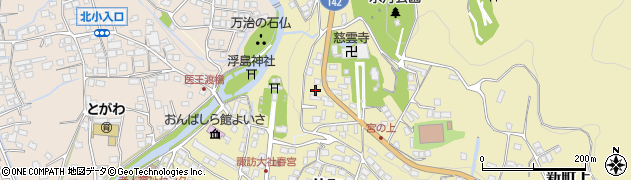 長野県諏訪郡下諏訪町580周辺の地図