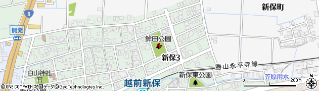 鉾田公園周辺の地図
