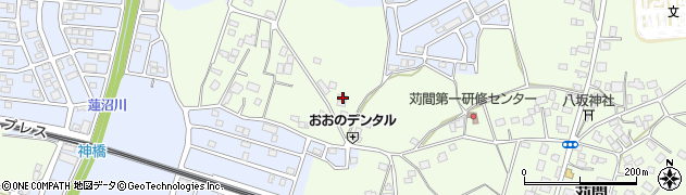 茨城県つくば市苅間1550周辺の地図