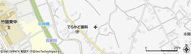 茨城県つくば市上ノ室2219周辺の地図