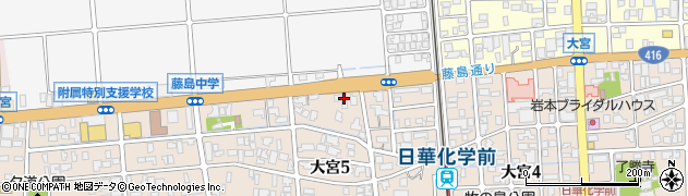 ヤングドライグループヤングドライ大宮店周辺の地図