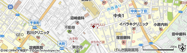 株式会社篠崎酒店周辺の地図