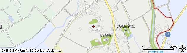 埼玉県比企郡小川町奈良梨631周辺の地図