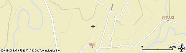 長野県小海町（南佐久郡）親沢周辺の地図
