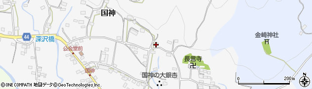 埼玉県秩父郡皆野町国神890周辺の地図
