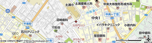 亀城接骨院周辺の地図