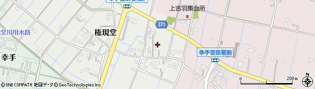 埼玉県幸手市権現堂194周辺の地図