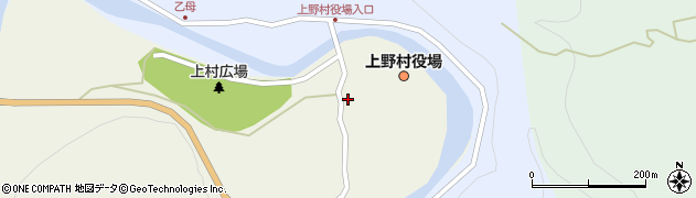 群馬県多野郡上野村川和44周辺の地図