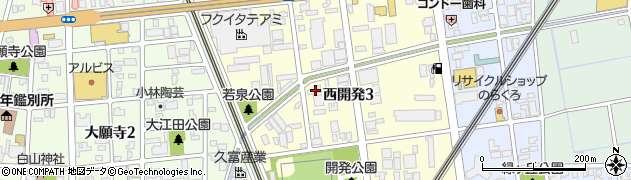 株式会社宝来社福井周辺の地図