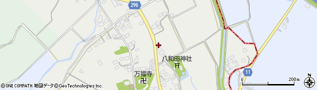 埼玉県比企郡小川町奈良梨602周辺の地図