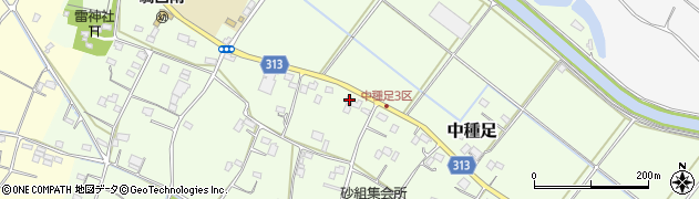 埼玉県加須市中種足1007周辺の地図