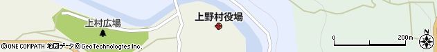 群馬県多野郡上野村周辺の地図