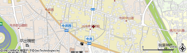 長野県岡谷市1191周辺の地図
