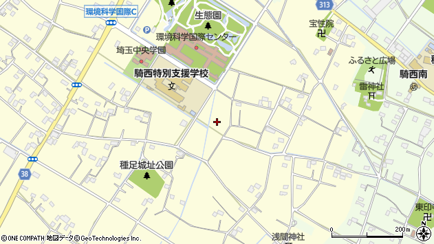 〒347-0115 埼玉県加須市上種足の地図