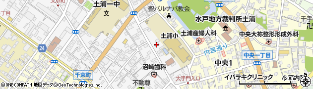 有限会社ダスキン土浦周辺の地図