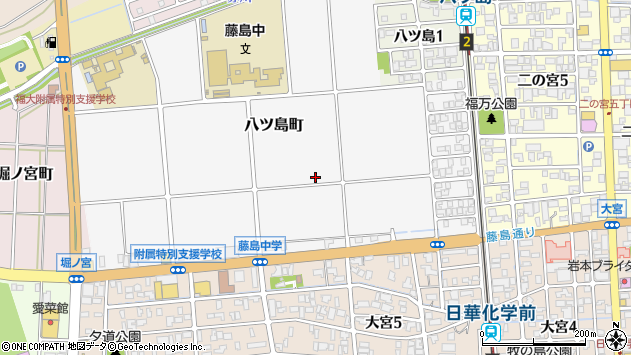 〒910-0065 福井県福井市八ツ島町の地図