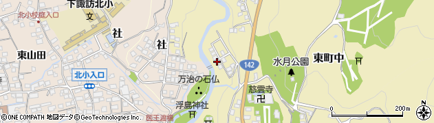 長野県諏訪郡下諏訪町786-4周辺の地図