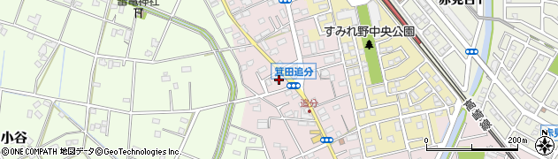 埼玉県鴻巣市箕田33周辺の地図