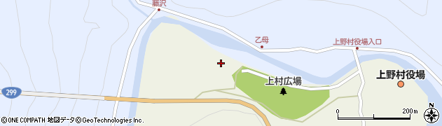 群馬県多野郡上野村川和324周辺の地図