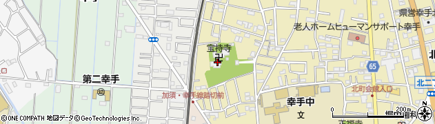 宝持寺周辺の地図
