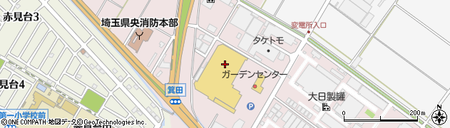 スーパービバホーム鴻巣店　ヴィシーズ館周辺の地図