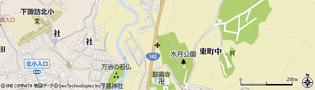 長野県諏訪郡下諏訪町589周辺の地図