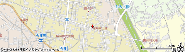 長野県岡谷市1周辺の地図