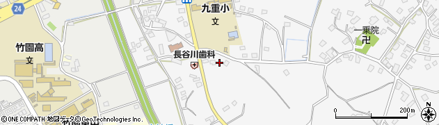 茨城県つくば市上ノ室2166周辺の地図