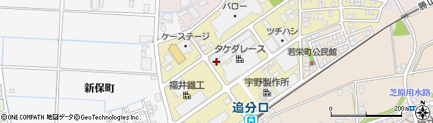 福井県福井市若栄町601周辺の地図