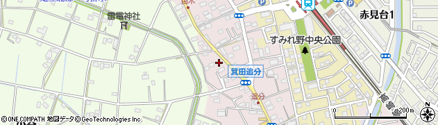 埼玉県鴻巣市箕田20周辺の地図
