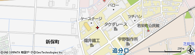 福井県福井市若栄町809周辺の地図