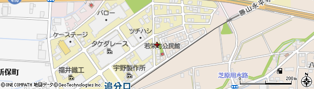 福井県福井市若栄町402周辺の地図