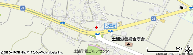 茨城県土浦市宍塚1366周辺の地図