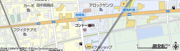 上州屋新福井店周辺の地図