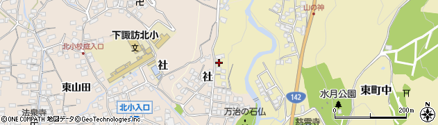 長野県諏訪郡下諏訪町1803-6周辺の地図